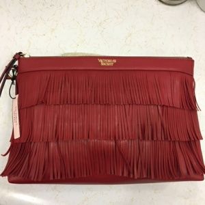 Victoria's Secret beauty bag filled with goodies